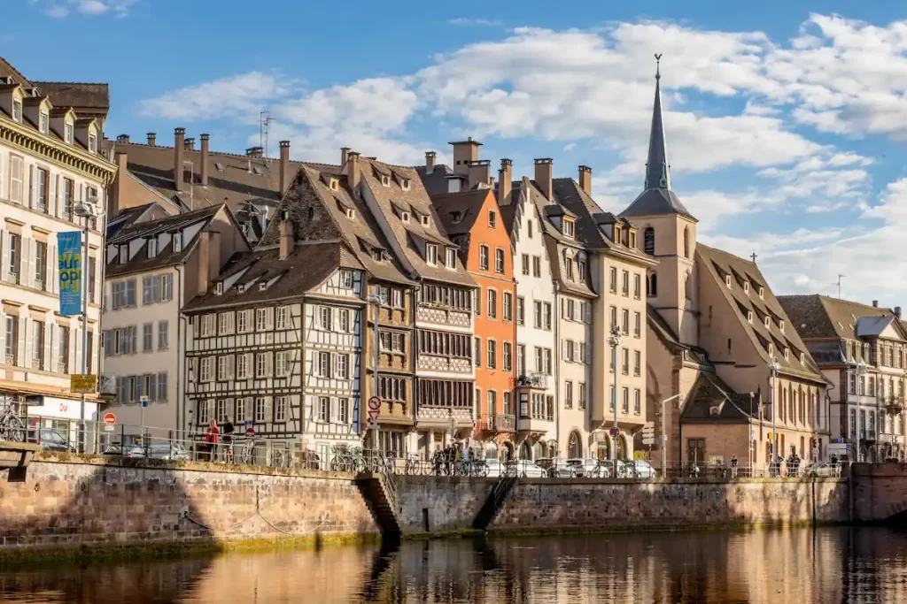 La ville de Strasbourg à proximité du camping Coeur d'Alsace